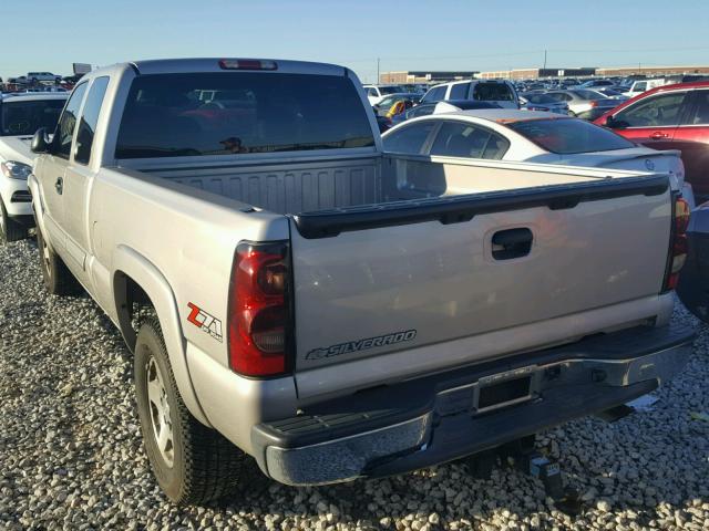 1GCEK19B36Z154216 - 2006 CHEVROLET SILVERADO SILVER photo 3