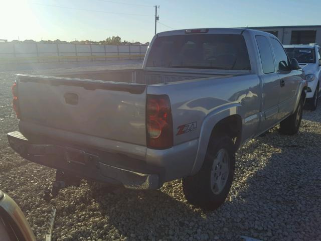 1GCEK19B36Z154216 - 2006 CHEVROLET SILVERADO SILVER photo 4