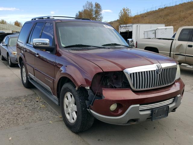 5LMFU27R83LJ20302 - 2003 LINCOLN NAVIGATOR Марун фото 1