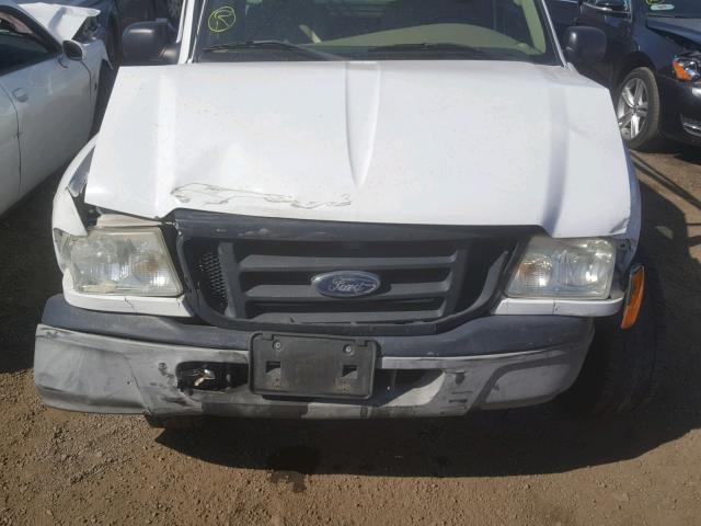 1FTYR44U35PA42786 - 2005 FORD RANGER SUP WHITE photo 7