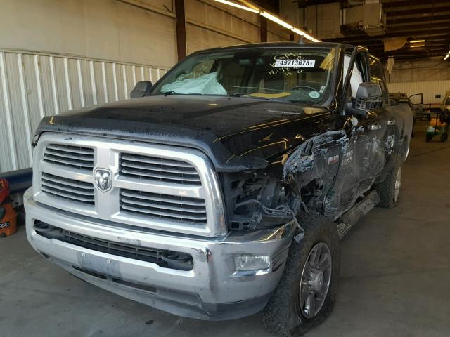 3C6UR5DJ5EG296800 - 2014 RAM 2500 SLT BLACK photo 2