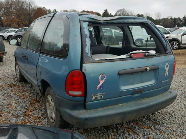 2B4FP2532VR415464 - 1997 DODGE CARAVAN BLUE photo 3