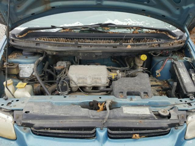 2B4FP2532VR415464 - 1997 DODGE CARAVAN BLUE photo 7