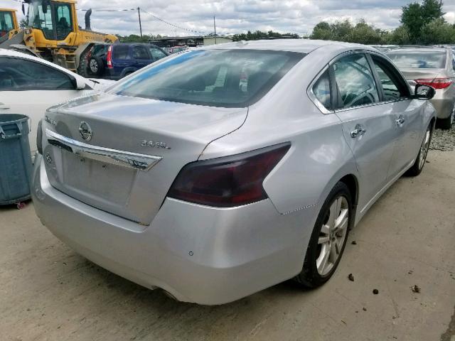 1N4BL3AP8FC491850 - 2015 NISSAN ALTIMA 3.5 SILVER photo 4