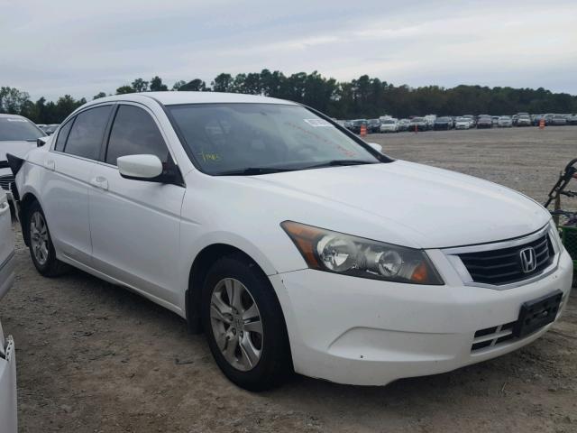 1HGCP26469A082680 - 2009 HONDA ACCORD LXP WHITE photo 1