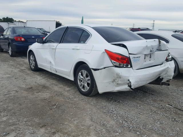 1HGCP26469A082680 - 2009 HONDA ACCORD LXP WHITE photo 3