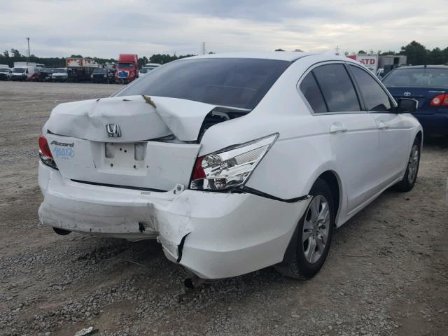 1HGCP26469A082680 - 2009 HONDA ACCORD LXP WHITE photo 4