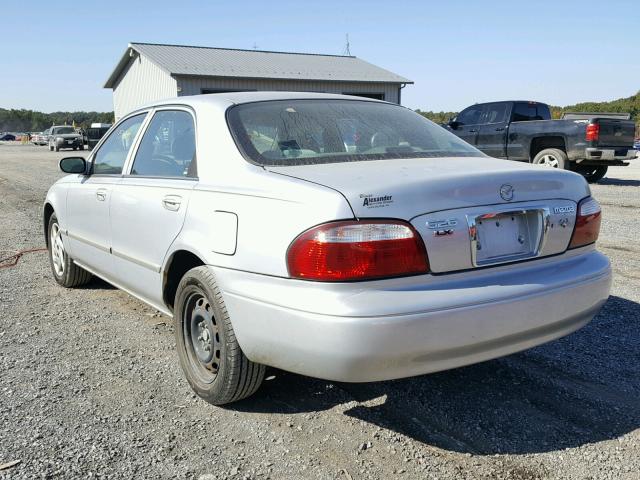 1YVGF22C015231737 - 2001 MAZDA 626 ES SILVER photo 3