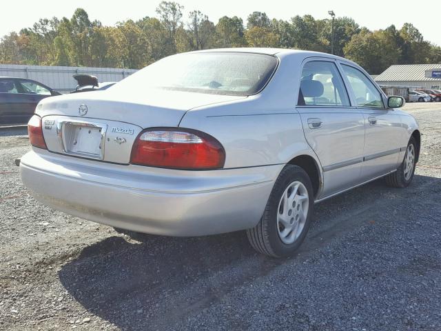 1YVGF22C015231737 - 2001 MAZDA 626 ES SILVER photo 4