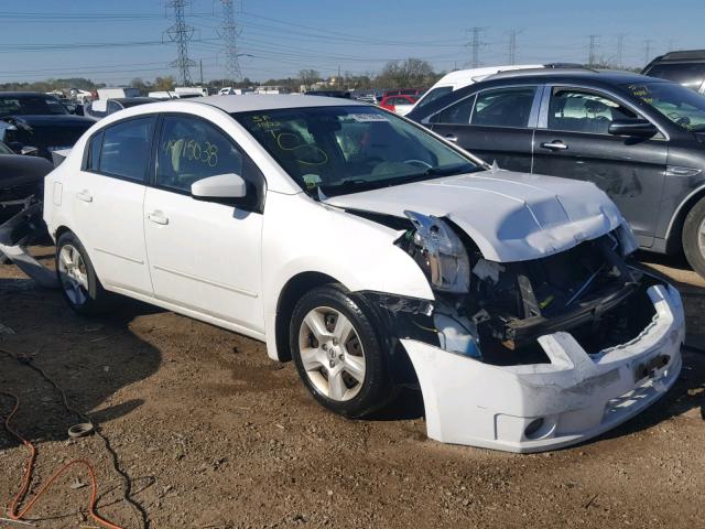 3N1AB61E08L658835 - 2008 NISSAN SENTRA 2.0 WHITE photo 1