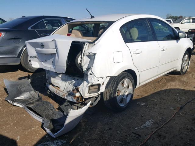 3N1AB61E08L658835 - 2008 NISSAN SENTRA 2.0 WHITE photo 4