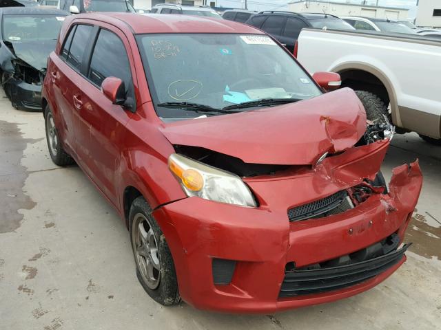 JTKKU4B41A1005569 - 2010 TOYOTA SCION XD RED photo 1