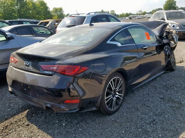 JN1EV7EL2JM390132 - 2018 INFINITI Q60 LUXE 3 BLACK photo 4