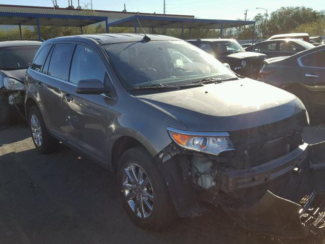 2FMDK4KC4DBA74953 - 2013 FORD EDGE LIMIT CHARCOAL photo 1