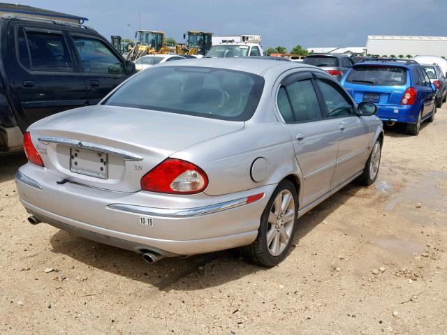 SAJEA51C93WD44831 - 2003 JAGUAR X-TYPE 3.0 SILVER photo 4