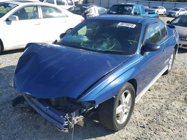 2G1WZ121759196133 - 2005 CHEVROLET MONTE CARL BLUE photo 2