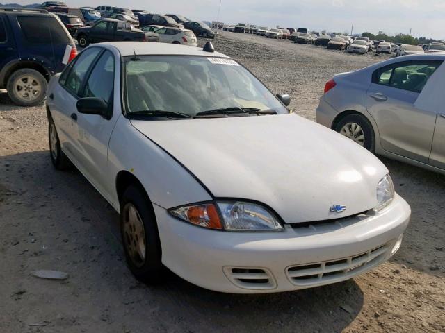 1G1JC524017383660 - 2001 CHEVROLET CAVALIER B WHITE photo 1