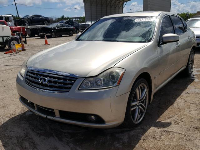 JNKAY01F66M254599 - 2006 INFINITI M35 BASE TAN photo 2