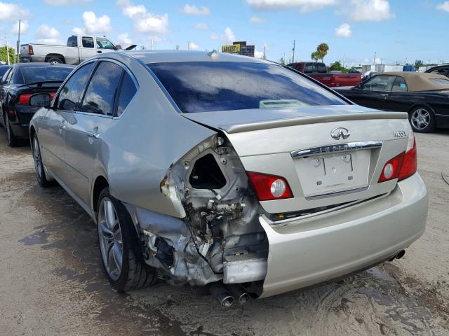 JNKAY01F66M254599 - 2006 INFINITI M35 BASE TAN photo 3