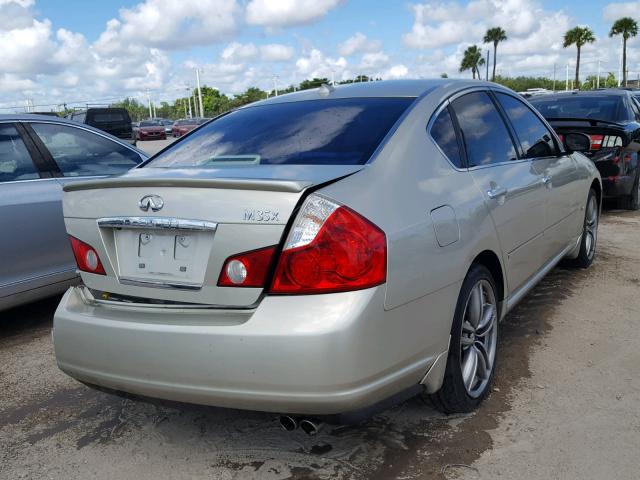 JNKAY01F66M254599 - 2006 INFINITI M35 BASE TAN photo 4