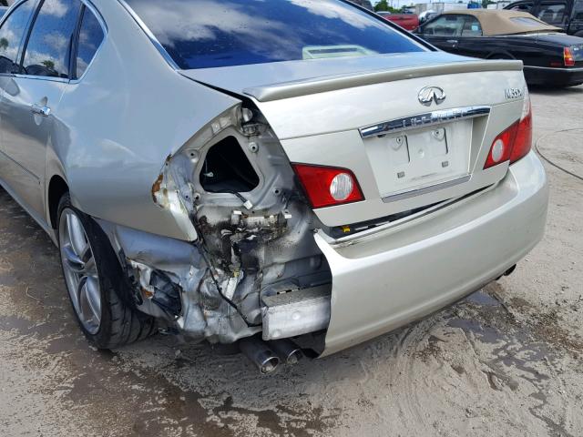 JNKAY01F66M254599 - 2006 INFINITI M35 BASE TAN photo 9