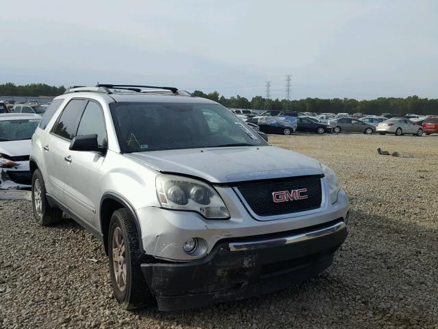 1GKLRLED1AJ177575 - 2010 GMC ACADIA SLE SILVER photo 1