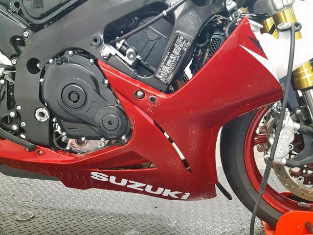 JS1GR7MA4J2100053 - 2018 SUZUKI GSX-R750 BLACK photo 12