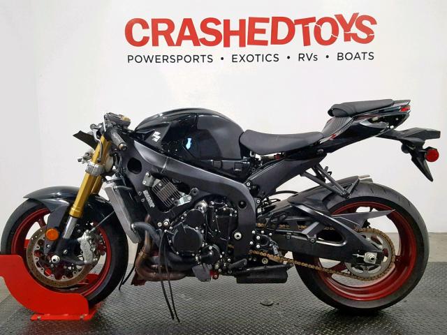 JS1GR7MA4J2100053 - 2018 SUZUKI GSX-R750 BLACK photo 3