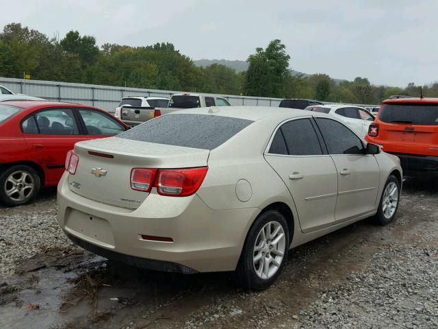 1G11C5SL8EF198095 - 2014 CHEVROLET MALIBU 1LT GOLD photo 4