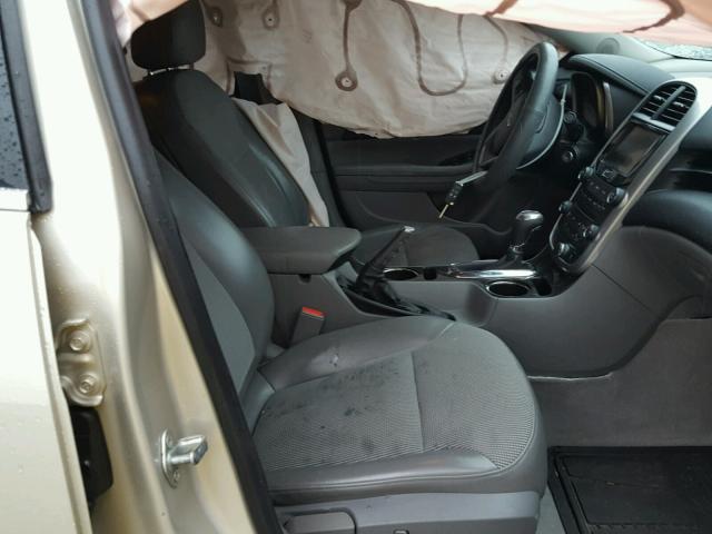 1G11C5SL8EF198095 - 2014 CHEVROLET MALIBU 1LT GOLD photo 5