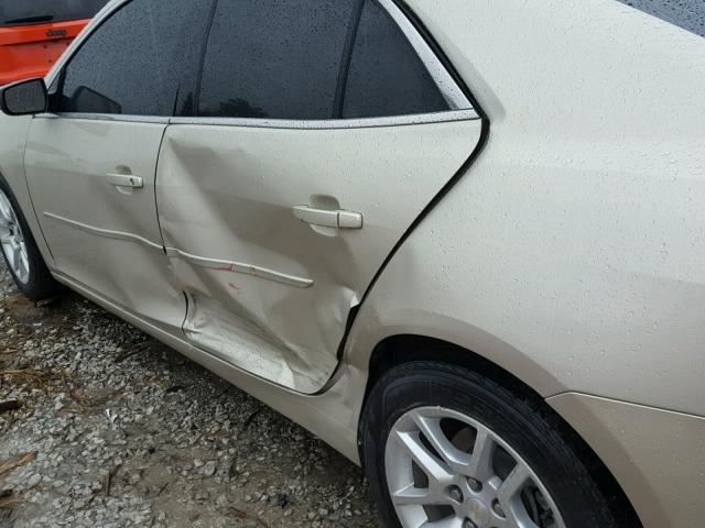 1G11C5SL8EF198095 - 2014 CHEVROLET MALIBU 1LT GOLD photo 9