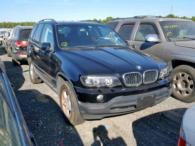 5UXFA53563LV78861 - 2003 BMW X5 3.0I BLACK photo 1