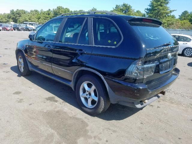 5UXFA53563LV78861 - 2003 BMW X5 3.0I BLACK photo 3