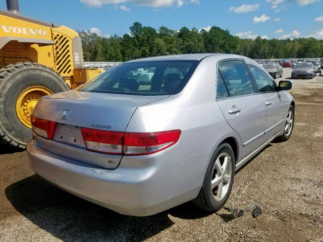 1HGCM56663A054266 - 2003 HONDA ACCORD EX SILVER photo 4