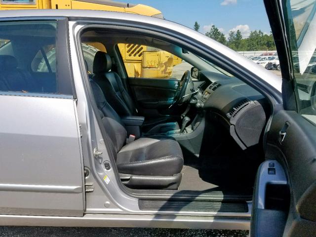 1HGCM56663A054266 - 2003 HONDA ACCORD EX SILVER photo 5