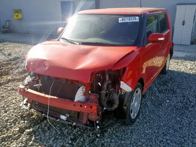 JTLZE4FE4DJ043196 - 2013 TOYOTA SCION XB წითელი ფოტო 2