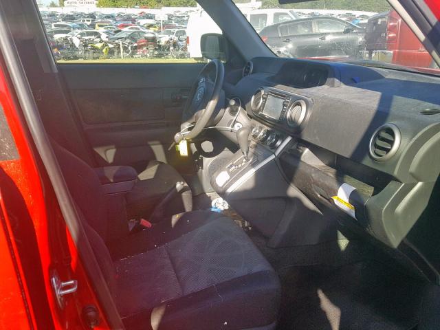 JTLZE4FE4DJ043196 - 2013 TOYOTA SCION XB წითელი ფოტო 5