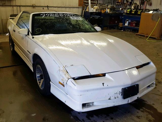 1G2FS23TXLL204737 - 1990 PONTIAC FIREBIRD WHITE photo 1