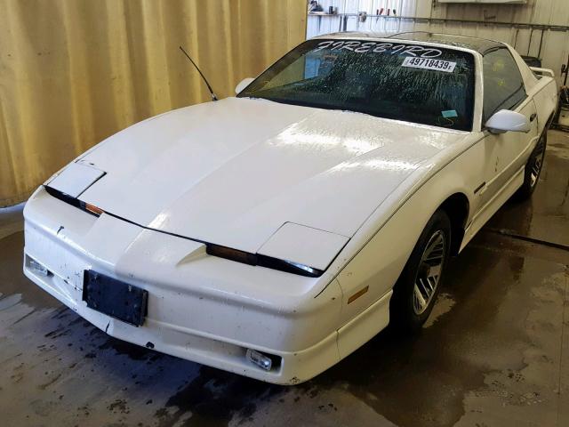 1G2FS23TXLL204737 - 1990 PONTIAC FIREBIRD WHITE photo 2