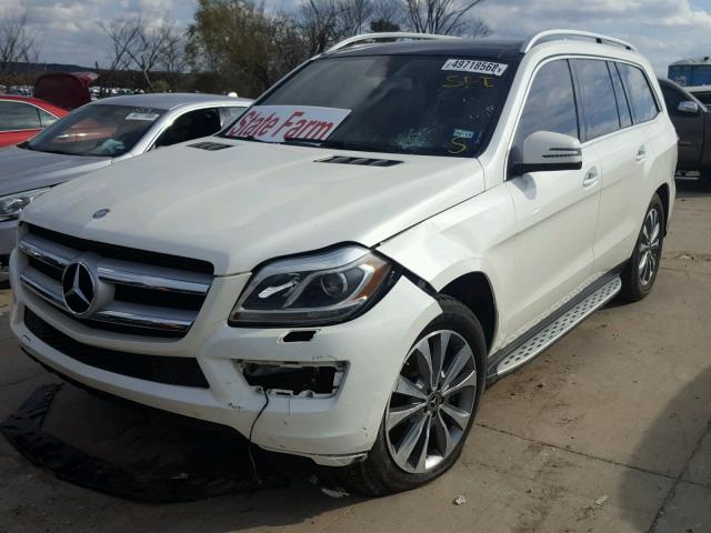 4JGDF7CEXDA143890 - 2013 MERCEDES-BENZ GL 450 4MA WHITE photo 2