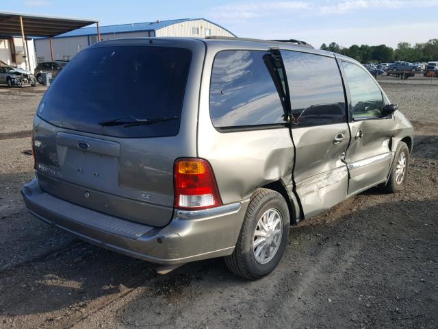 2FMDA5247YBB80000 - 2000 FORD WINDSTAR S SILVER photo 4