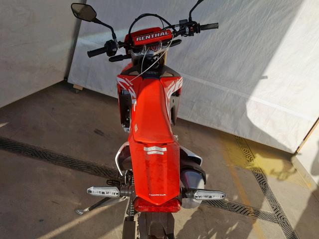 JH2PD1119KK000254 - 2019 HONDA CRF450 L RED photo 5