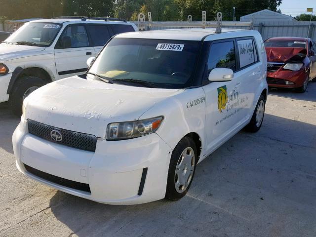 JTLKE50E791090715 - 2009 TOYOTA SCION XB თეთრი ფოტო 2