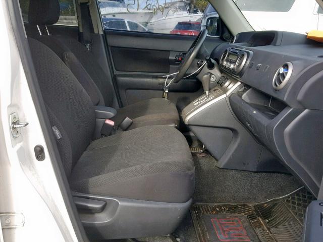 JTLKE50E791090715 - 2009 TOYOTA SCION XB თეთრი ფოტო 5