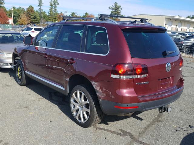 WVGBE77L79D028852 - 2009 VOLKSWAGEN TOUAREG 2 RED photo 3