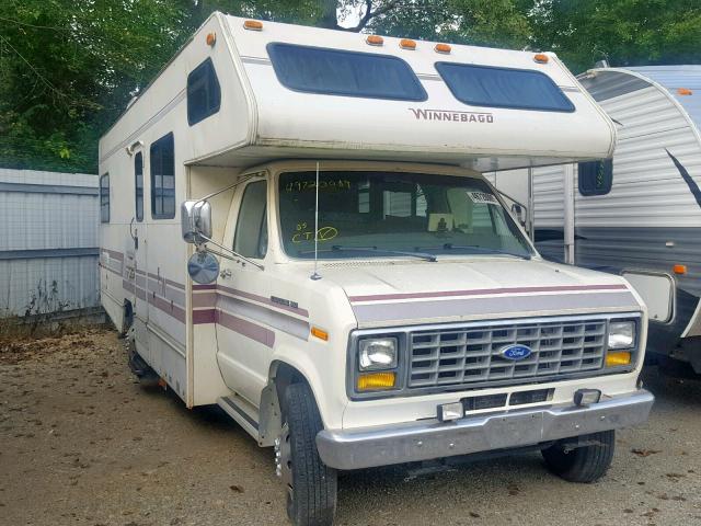 1FDKE30G8LHB59035 - 1991 FORD WINNEBAGO WHITE photo 1