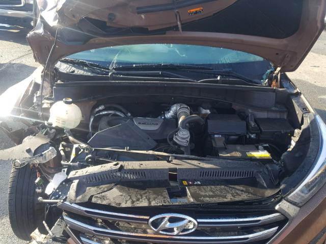 KM8J3CA25GU111025 - 2016 HYUNDAI TUCSON LIM BROWN photo 7