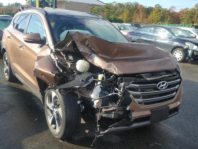 KM8J3CA25GU111025 - 2016 HYUNDAI TUCSON LIM BROWN photo 9