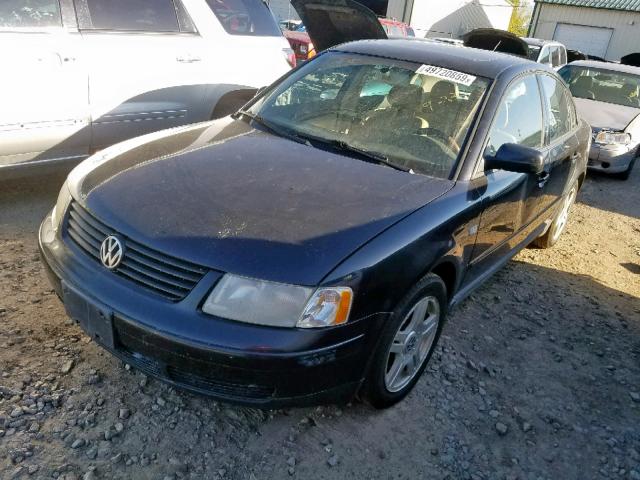 WVWUH23B3YE334279 - 2000 VOLKSWAGEN PASSAT GLX 黑色 照片 2