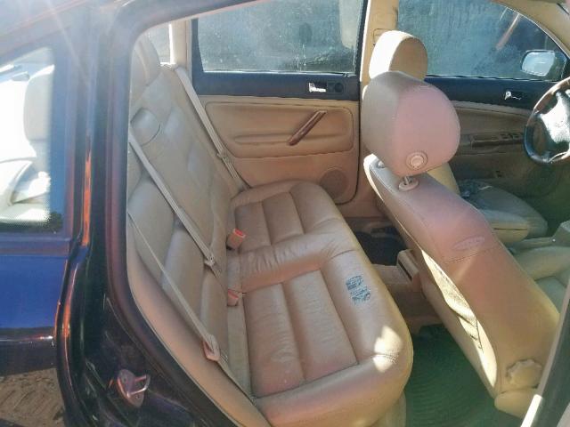 WVWUH23B3YE334279 - 2000 VOLKSWAGEN PASSAT GLX 黑色 照片 6